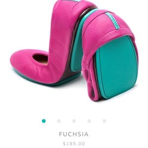 Tieks Fuccia flats